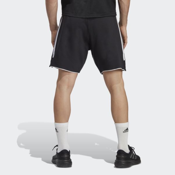Short De Survêtement Adidas Tiro 23 League Noir
