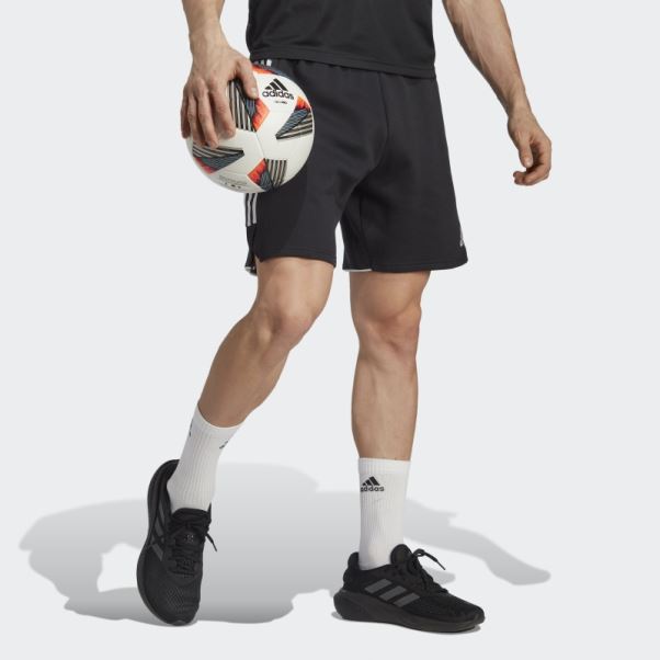 Short De Survêtement Adidas Tiro 23 League Noir