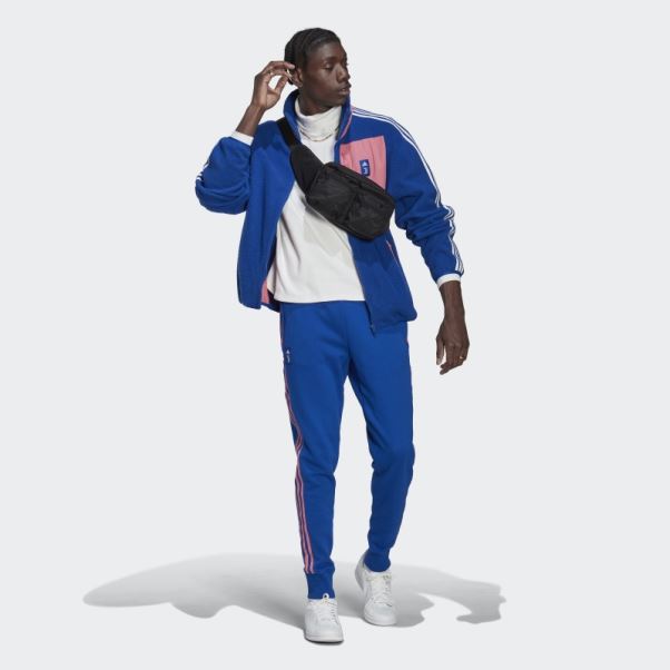 Pantalon De Survêtement En Coton épais Royal Juventus Lifestyler Adidas