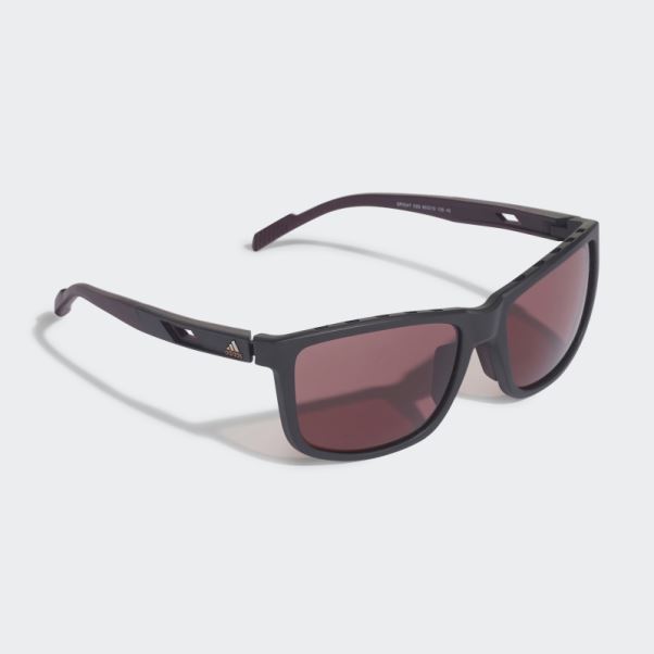 Lunettes De Soleil Adidas Sport Sp0047 Noir Antique