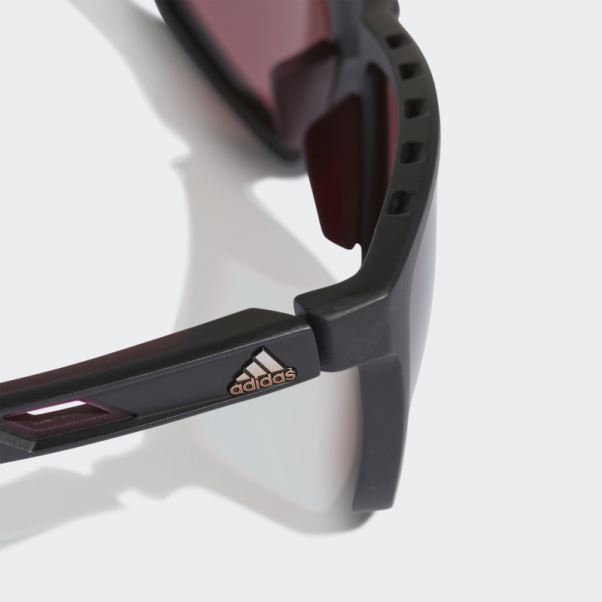 Lunettes De Soleil Adidas Sport Sp0047 Noir Antique