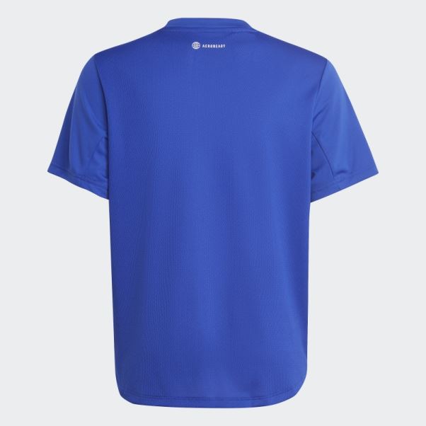 T-shirt Adidas Aeroready Bleu