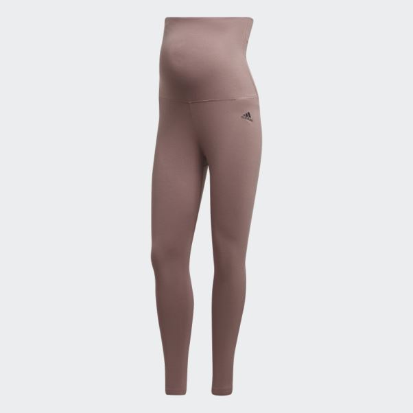 Leggings En Coton Essentials (maternité) Adidas Violet