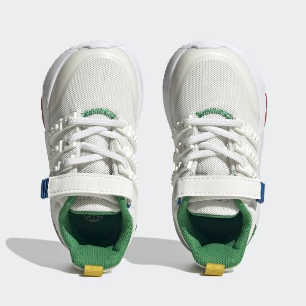 Chaussures Adidas X Lego Racer Tr21 Blanches Mode