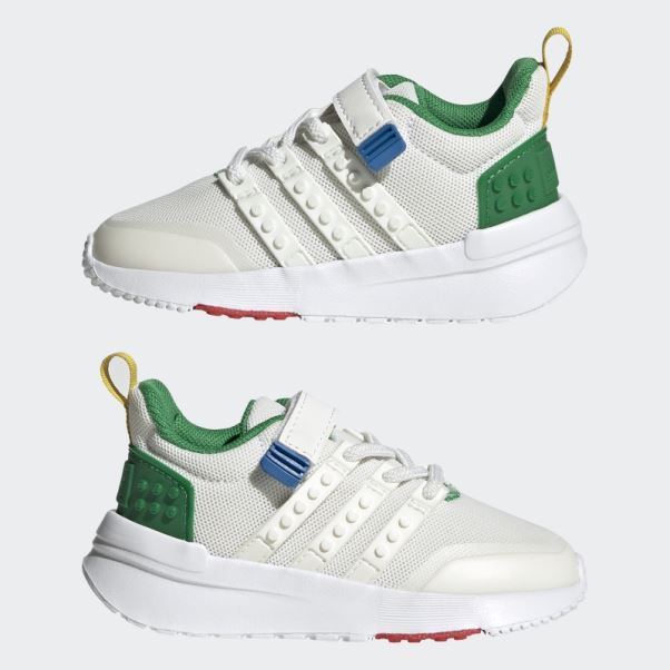 Chaussures Adidas X Lego Racer Tr21 Blanches Mode