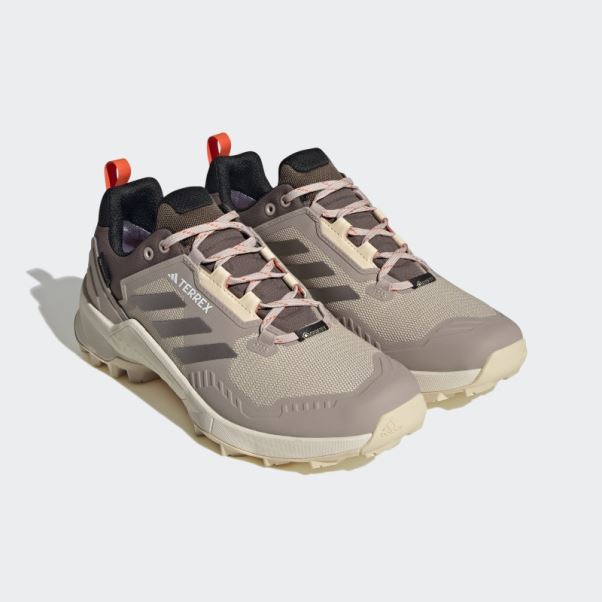Adidas Terrex Swift R3 Gore-tex Chaussures De Randonnée Taupe
