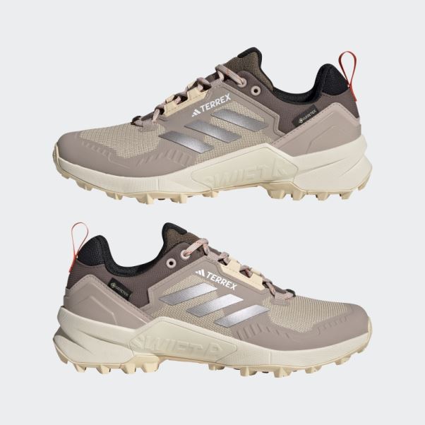 Adidas Terrex Swift R3 Gore-tex Chaussures De Randonnée Taupe