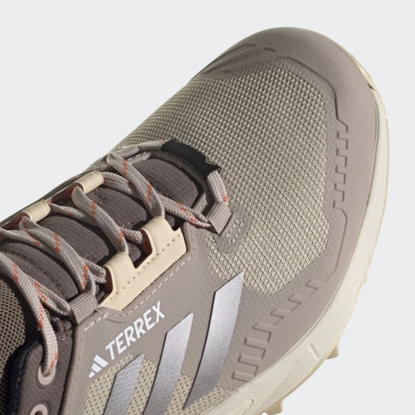 Adidas Terrex Swift R3 Gore-tex Chaussures De Randonnée Taupe