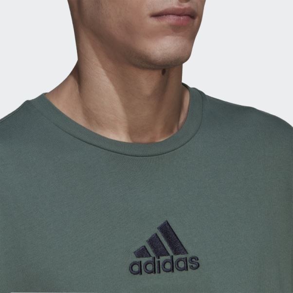 T-shirt Graphique Vert Oxyde Nature Adidas