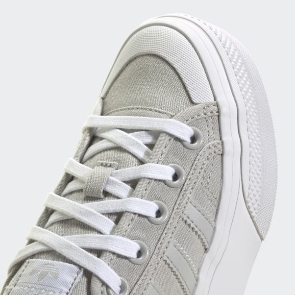 Adidas Nizza Plate-forme Grise
