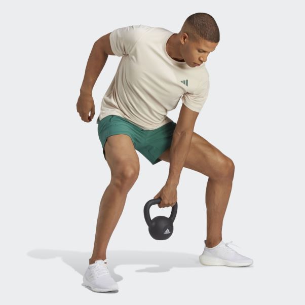 Adidas Sports Club Short Graphique Vert