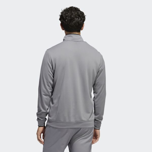 Sweat Adidas Gris Quart Zip