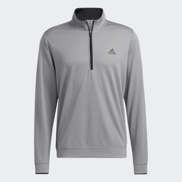 Sweat Adidas Gris Quart Zip
