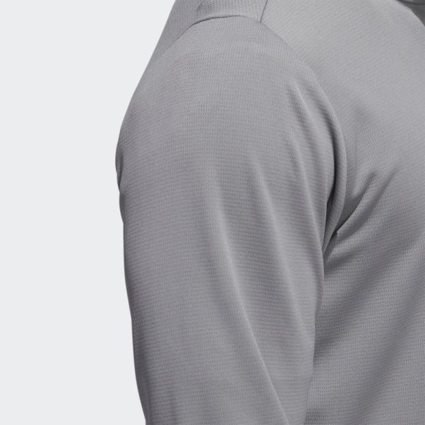 Sweat Adidas Gris Quart Zip
