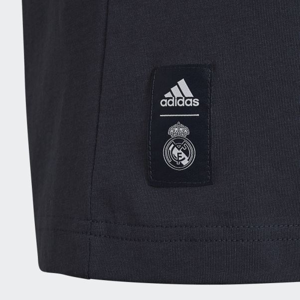 T-shirt Graphique Real Madrid Adidas Nuit Marine