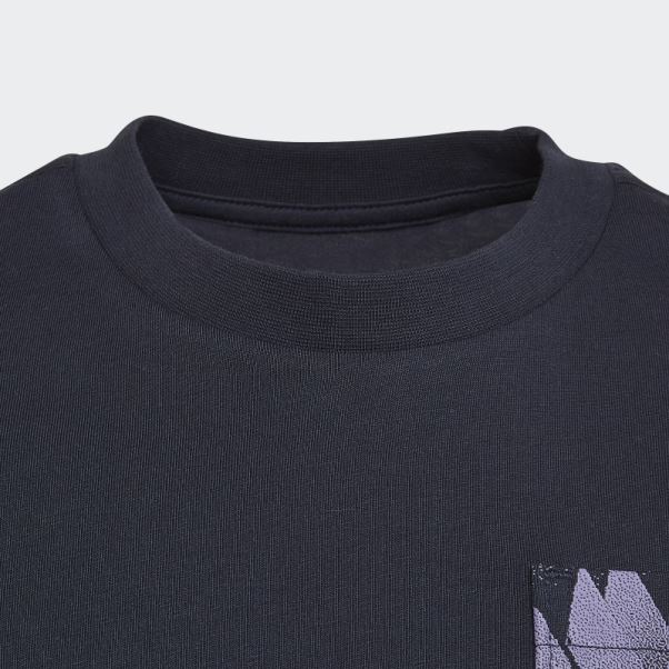 T-shirt Graphique Real Madrid Adidas Nuit Marine