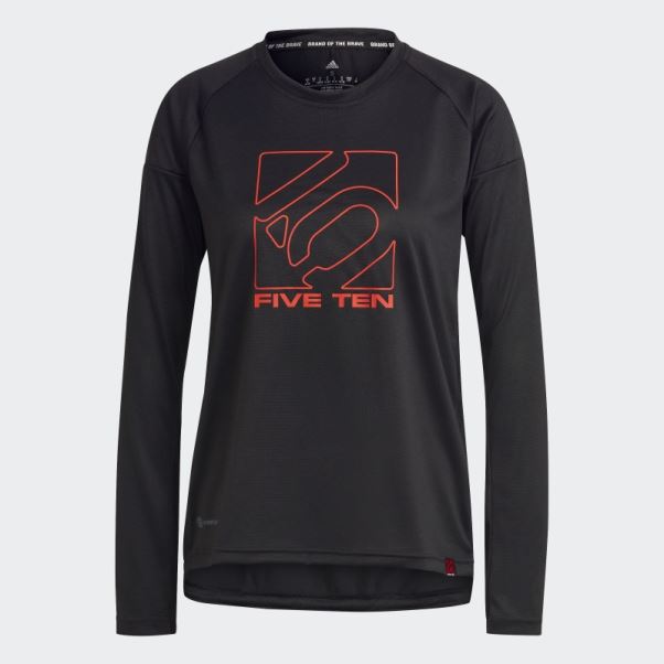 Maillot Manches Longues Adidas Five Ten Noir