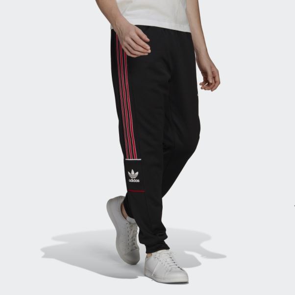 Manchester United Bas De Survêtement Noir Adidas