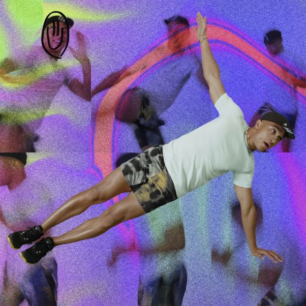 Adidas Multicolore D4t Hiit Short D'entraînement Imprimé Sur L'ensemble
