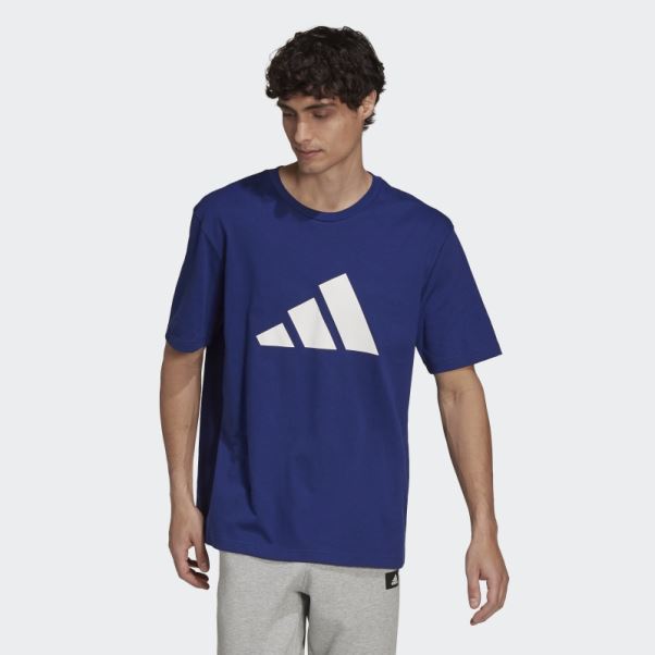 Future Icons T-shirt Graphique Avec Logo Adidas Victory Bleu