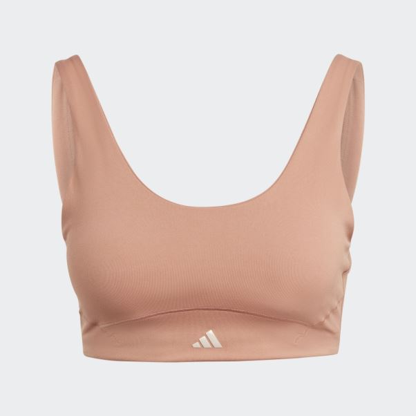 Soutien-gorge Stylé Clay Coreflow Luxe Studio à Maintien Moyen Adidas