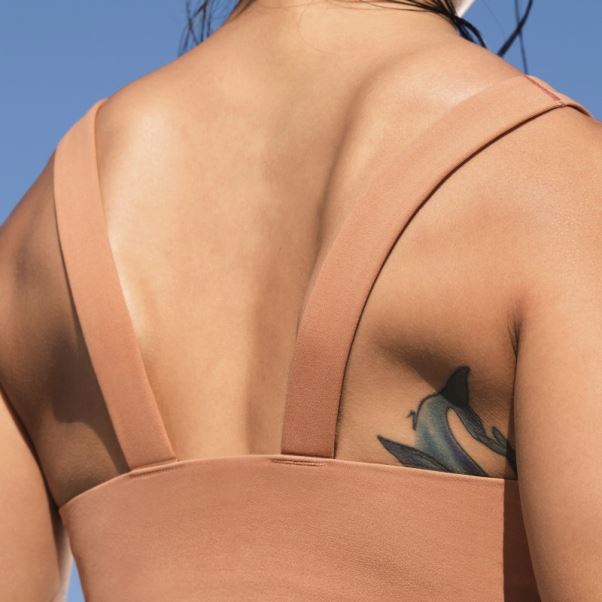 Soutien-gorge à Maintien Moyen Coreflow Luxe Studio Terre Battue Adidas