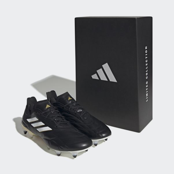 Chaussure De Foot Copa Pure+ Terrain Souple Noir Adidas