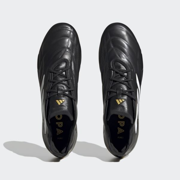Adidas Copa Pure+ Chaussures De Sol Souple Noir