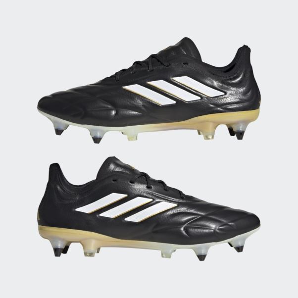 Adidas Copa Pure+ Chaussures De Sol Souple Noir