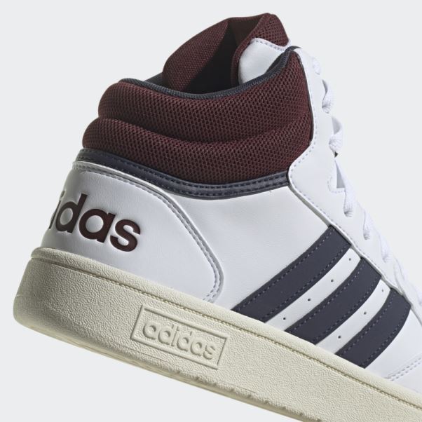 Adidas Hoops 3.0 Mid Classic Vintage Chaussures Blanc