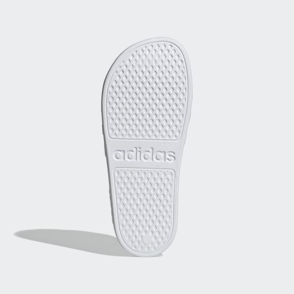 Claquettes Adilette Aqua Blanches Adidas