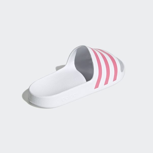 Claquettes Adilette Aqua Blanches Adidas