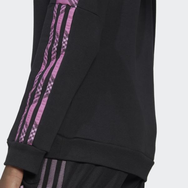 Adidas Pull à Capuche Hivernalisé Noir
