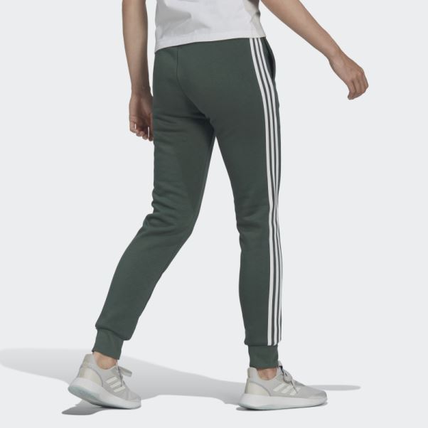 Pantalon Adidas Green Oxide Essentials Polaire 3 Bandes