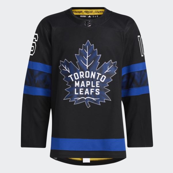 Maillot Maple Leafs Marner Third Authentique Pro Noir Adidas