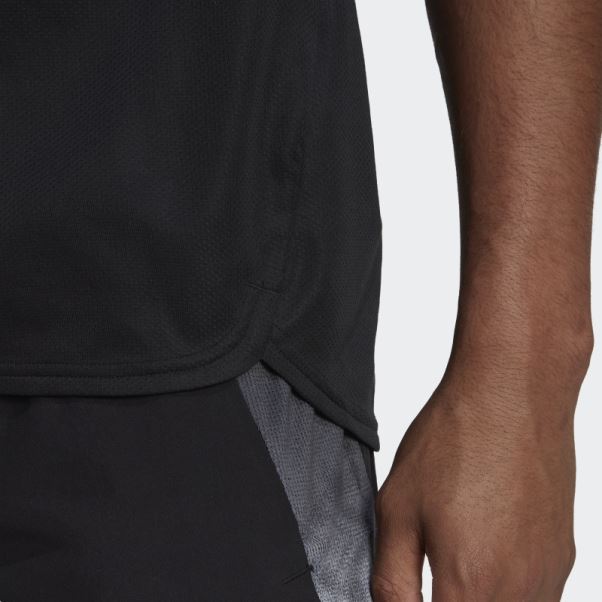T-shirt D'entraînement à Slogan Adidas Conçu Pour Le Mouvement Aeroready Hiit Noir