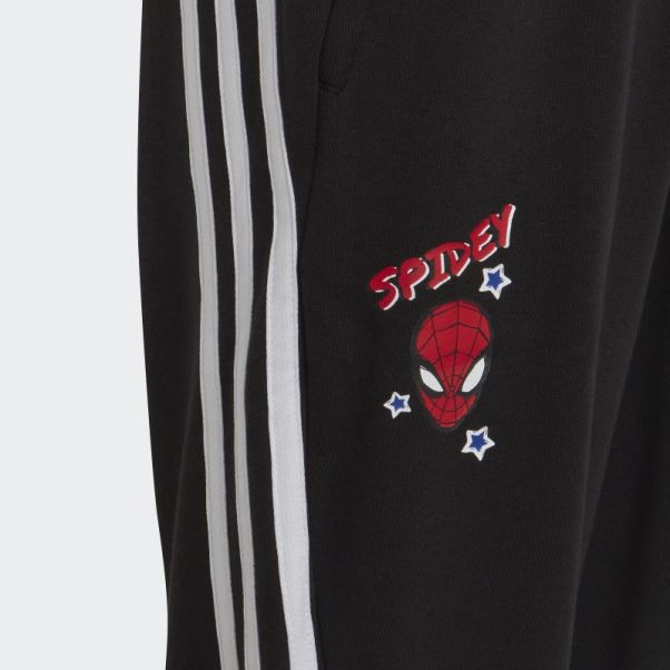 Pantalon Adidas X Marvel Spiderman Noir