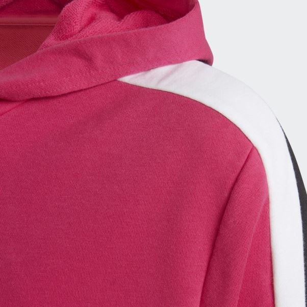 Survêtement Crop Top Colorblock Real Magenta Adidas