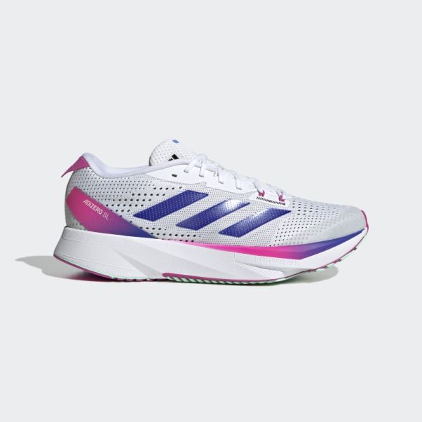 Chaussures De Course Adizero Sl Blanc Adidas