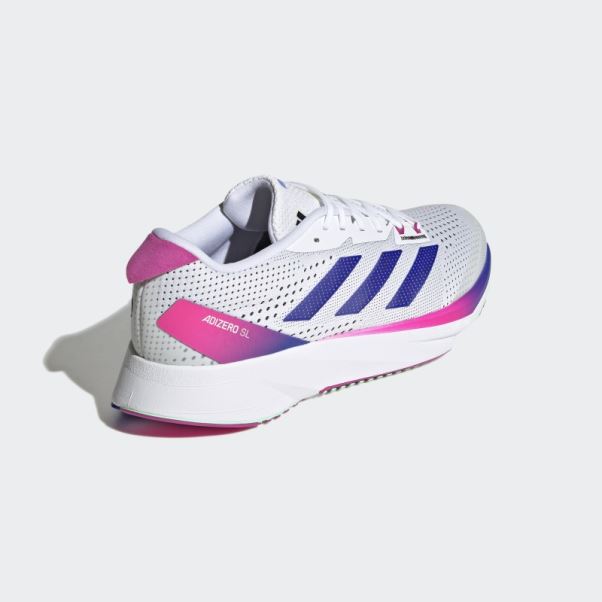 Chaussures De Course Adizero Sl Blanc Adidas
