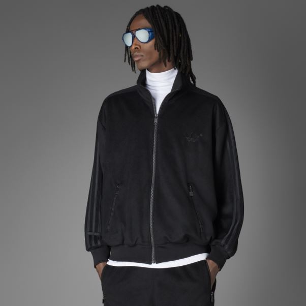 Adidas Noir Bleu Version Firebird Track Top