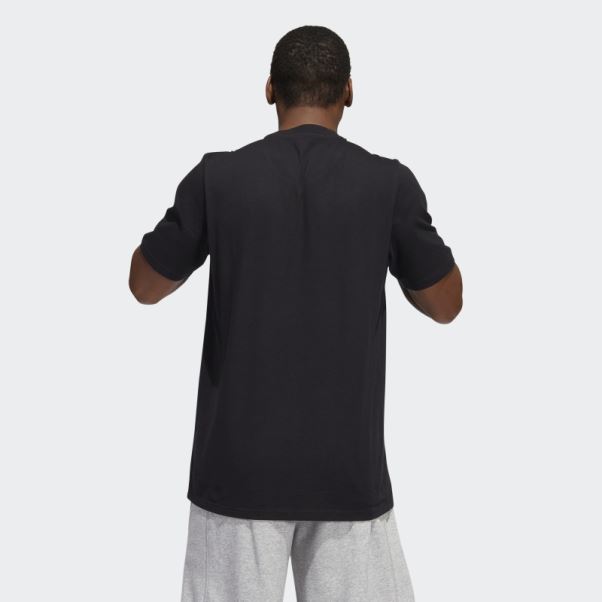 T-shirt à Poche Graphique Dynamic Sport Noir Adidas