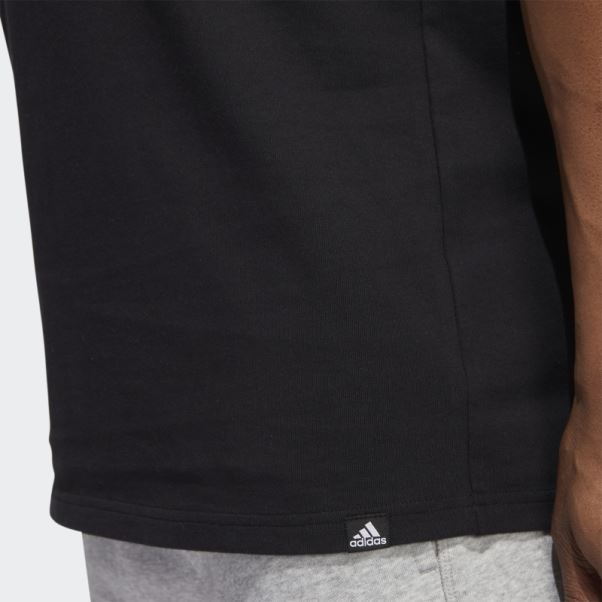 T-shirt à Poche Graphique Dynamic Sport Noir Adidas