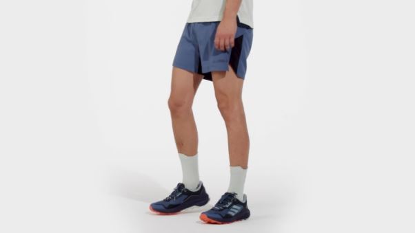 Adidas Terrex Trail Running Short Acier