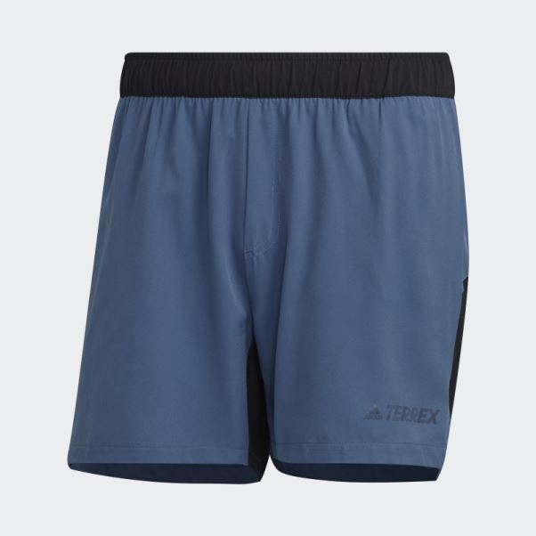 Adidas Terrex Trail Running Short Acier