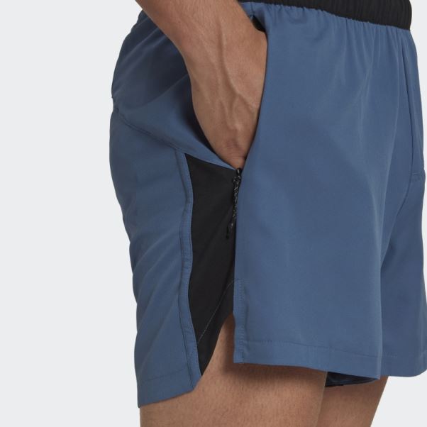 Adidas Terrex Trail Running Short Acier
