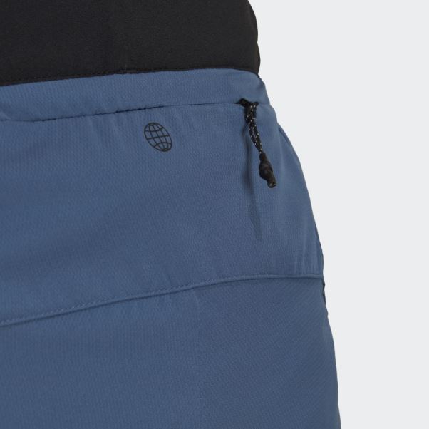 Adidas Terrex Trail Running Short Acier