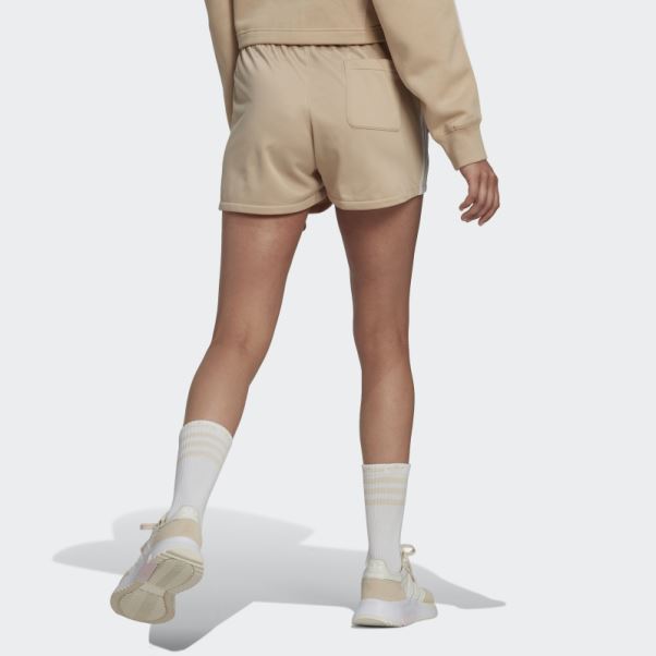 Adidas Short 3 Bandes Beige