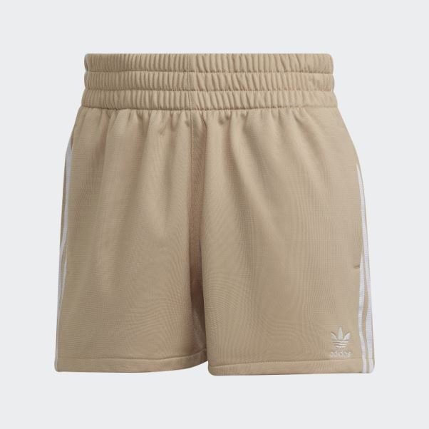 Adidas Short 3 Bandes Beige