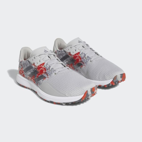 Chaussures De Golf Larges Adidas S2g Sl Grises